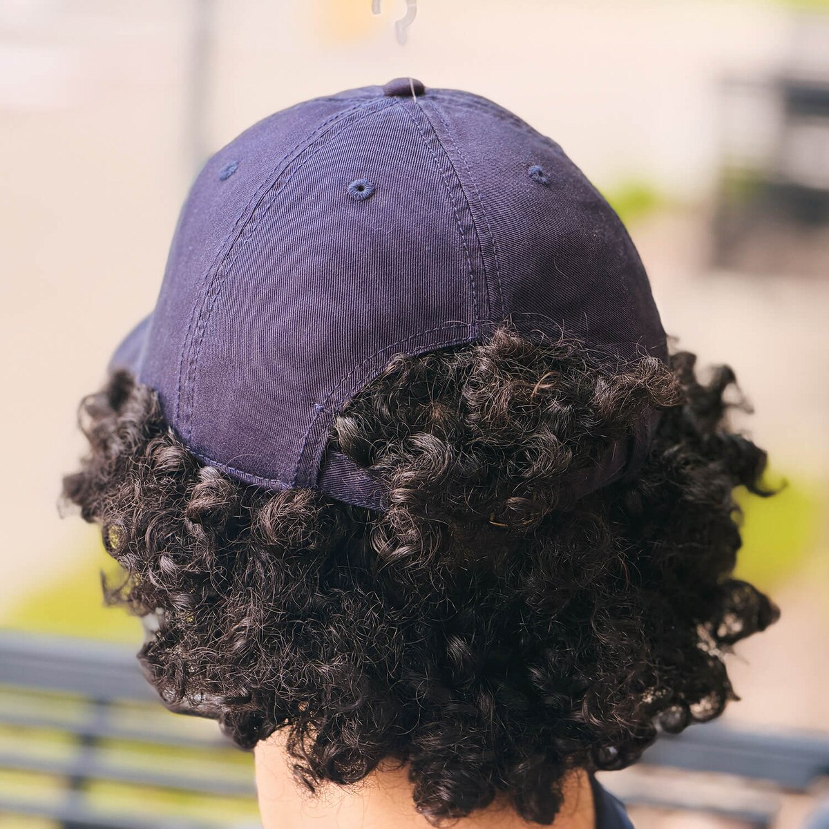Legacy Patriotic I-State Navy Adjustable Hat back